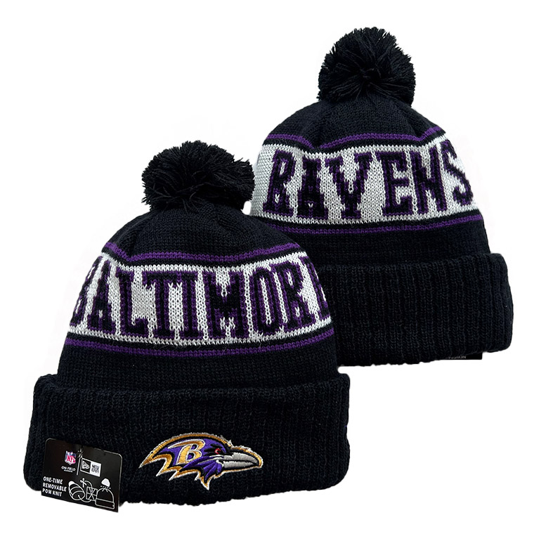 Baltimore Ravens 2025 Knit Hats 005